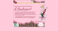 Desktop Screenshot of elfenbusserl.de